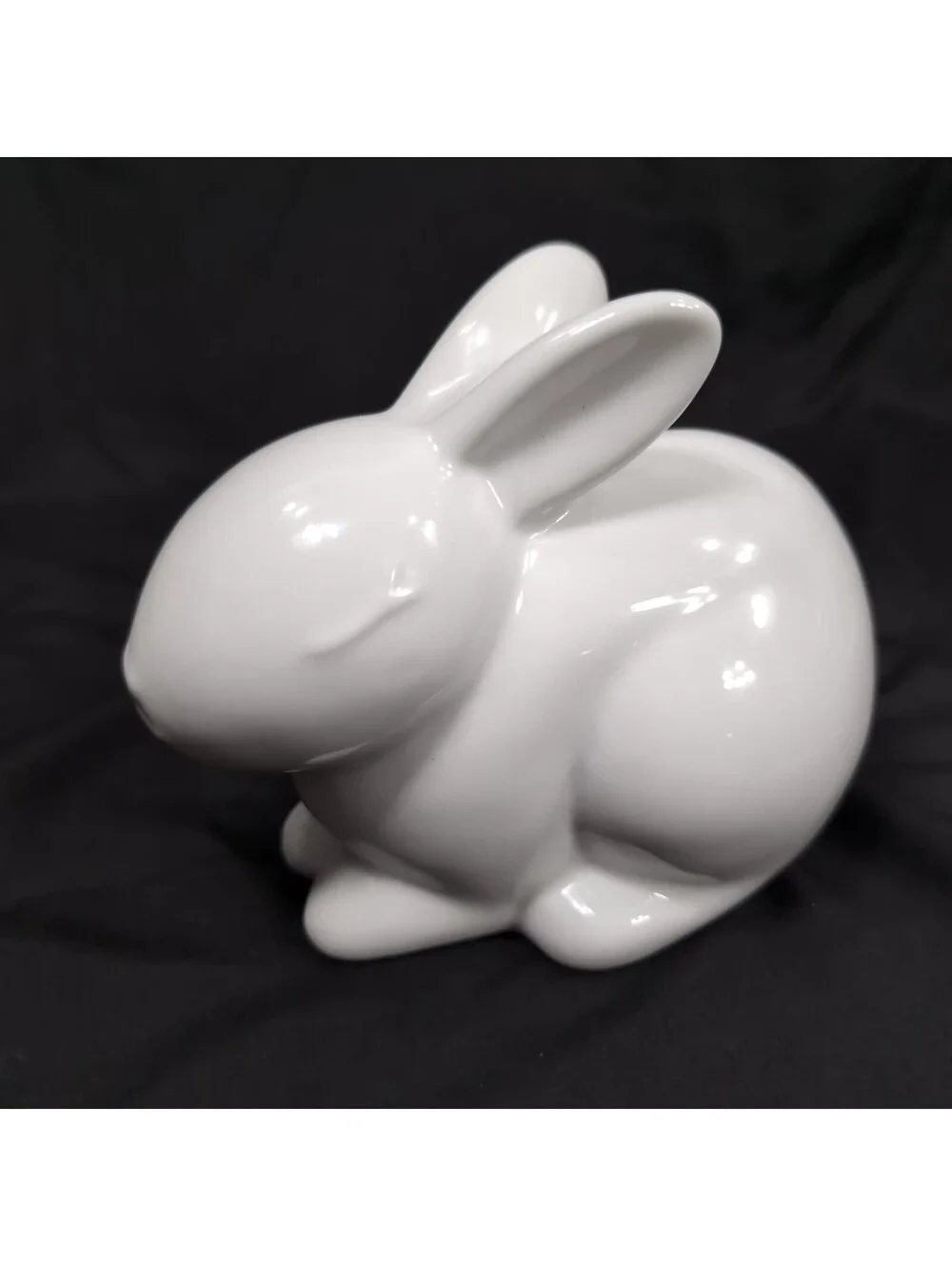 Target Vintage White Ceramic Rabbit Light Woodland Bunny Accent Lamp Tested